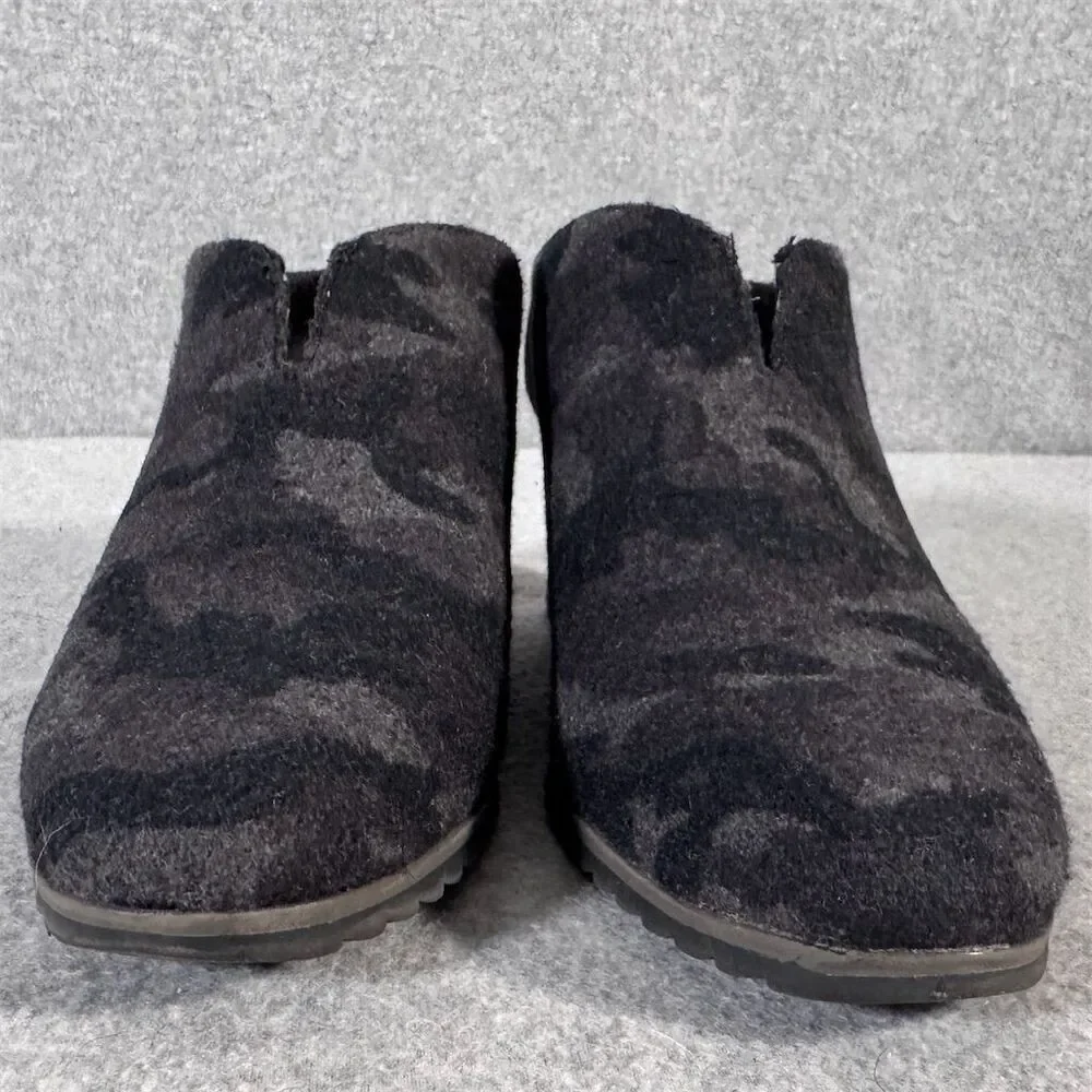 Soul Naturalizer Women's Haley-Mule Gray Camo Wedge Mules Size 9M